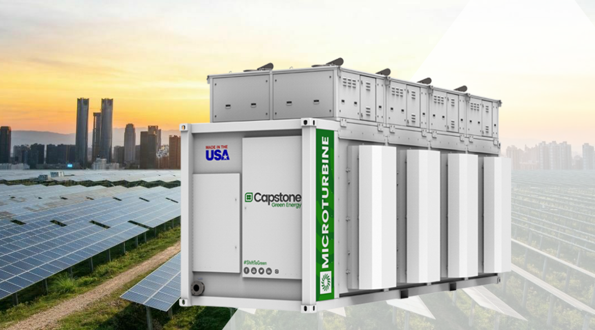The 800 kW Microturbine Rental System Will Provide Reliable Power Using the Site's Waste Gas as Fuel